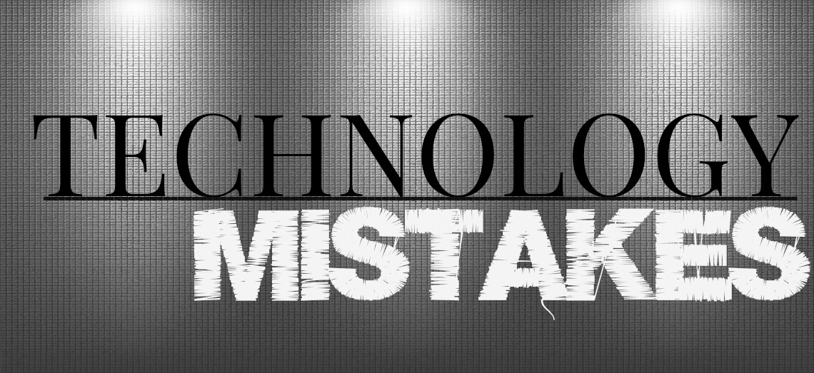 Five Most Common Visual and Sound Technology Mistakes
